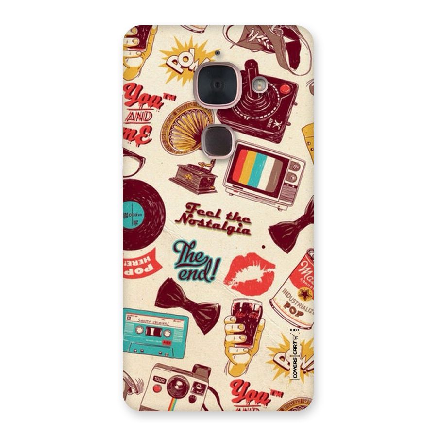 Feel The Nostalgia Back Case for Le Max 2