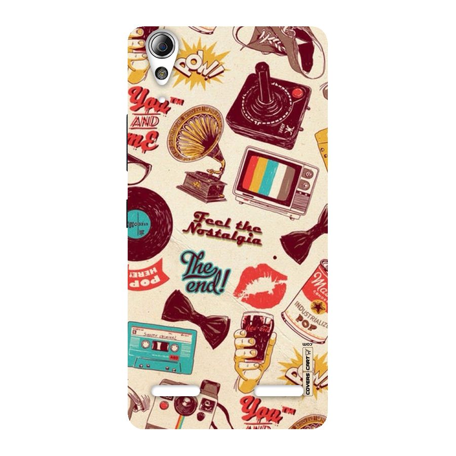 Feel The Nostalgia Back Case for Lenovo A6000