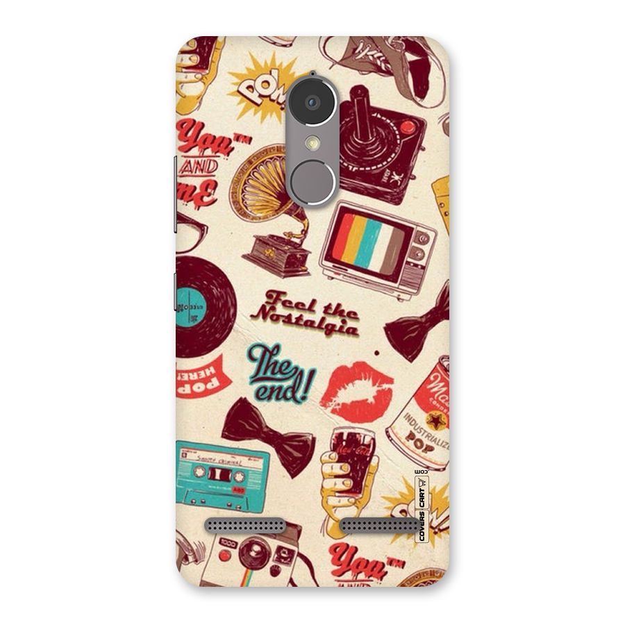 Feel The Nostalgia Back Case for Lenovo K6