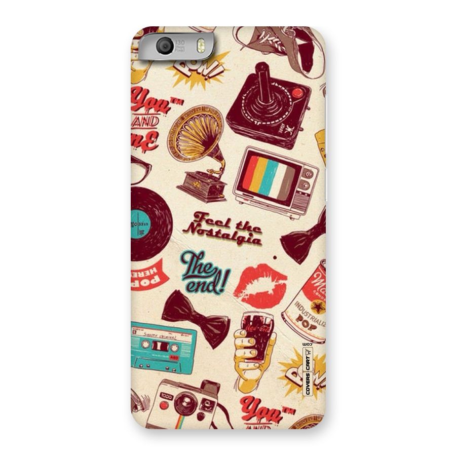 Feel The Nostalgia Back Case for Micromax Canvas Knight 2