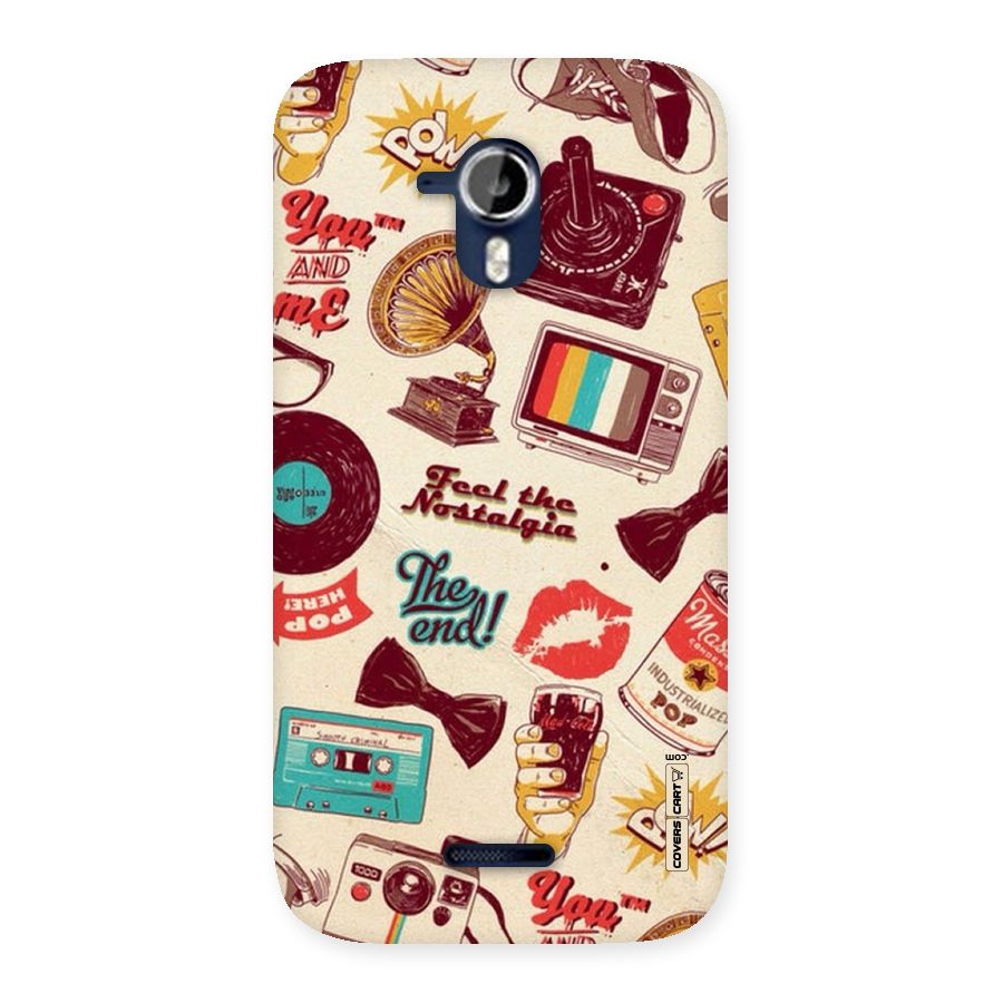 Feel The Nostalgia Back Case for Micromax Canvas Magnus A117