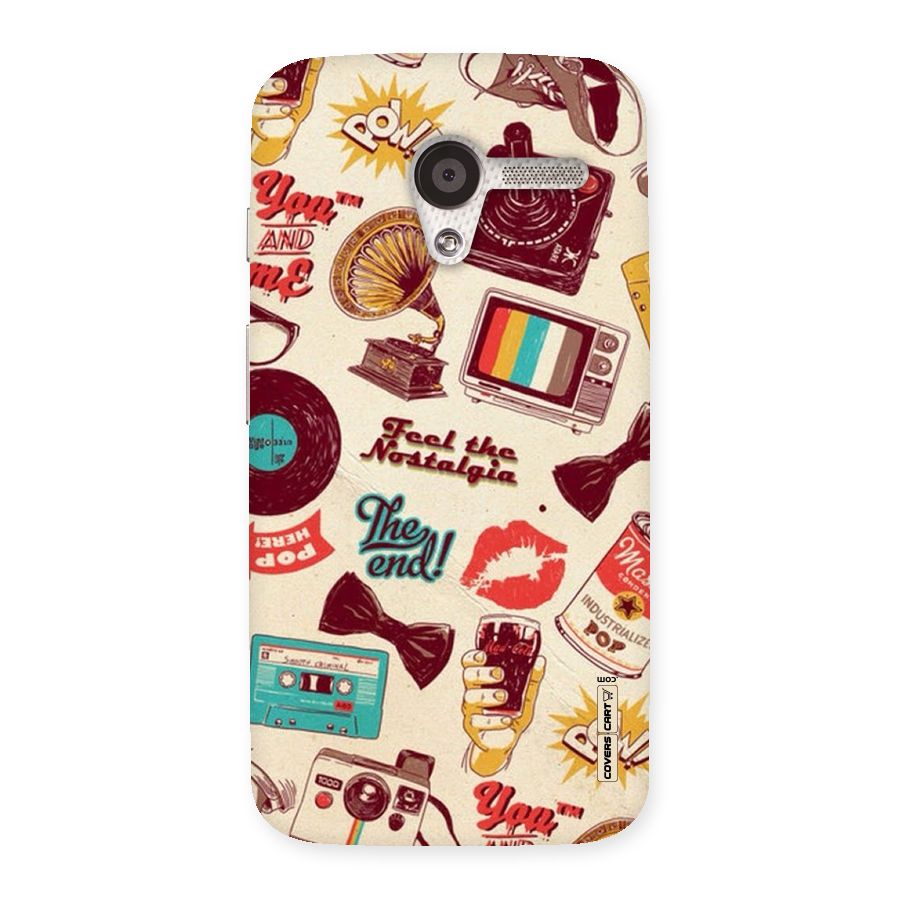 Feel The Nostalgia Back Case for Moto X