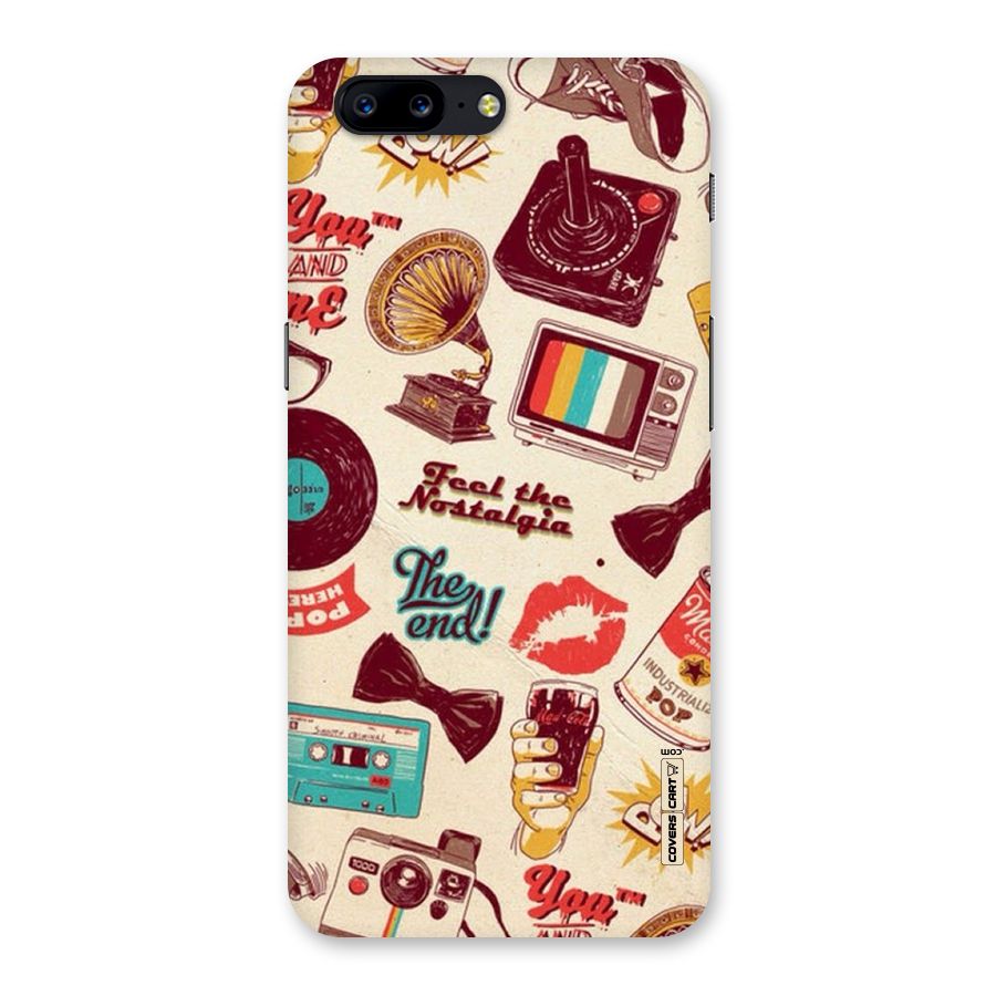 Feel The Nostalgia Back Case for OnePlus 5