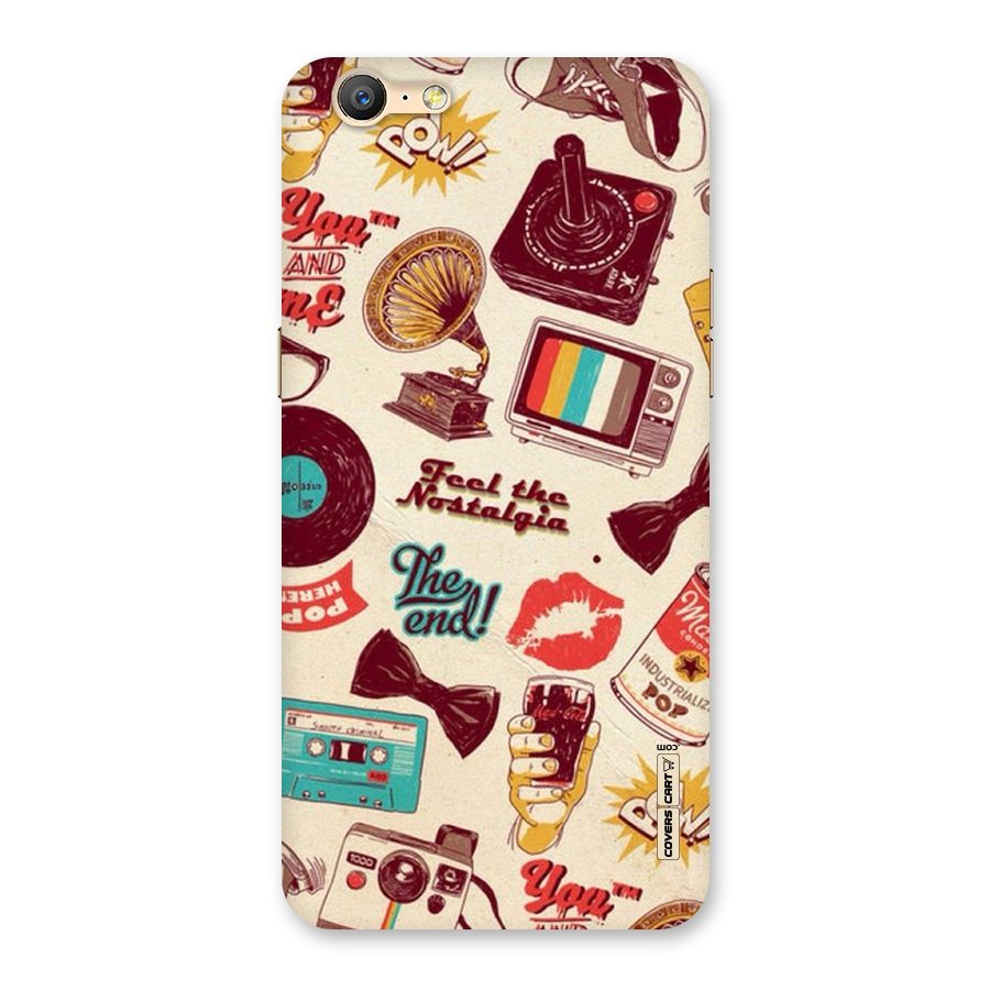 Feel The Nostalgia Back Case for Oppo A57