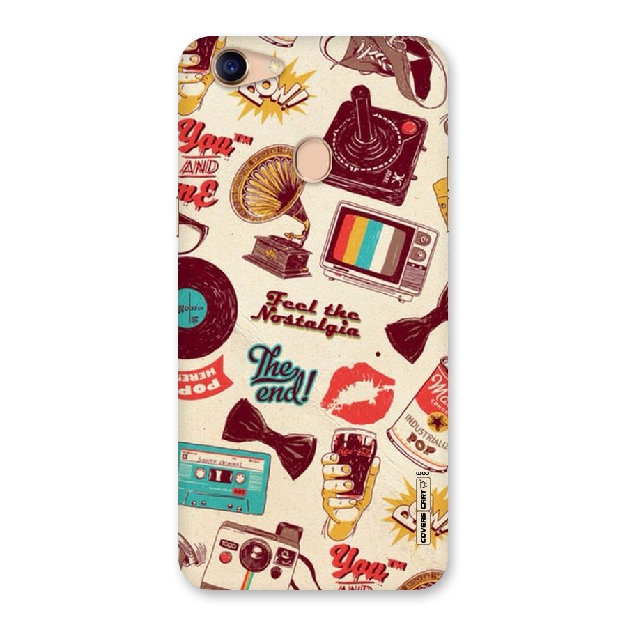 Feel The Nostalgia Back Case for Oppo F5