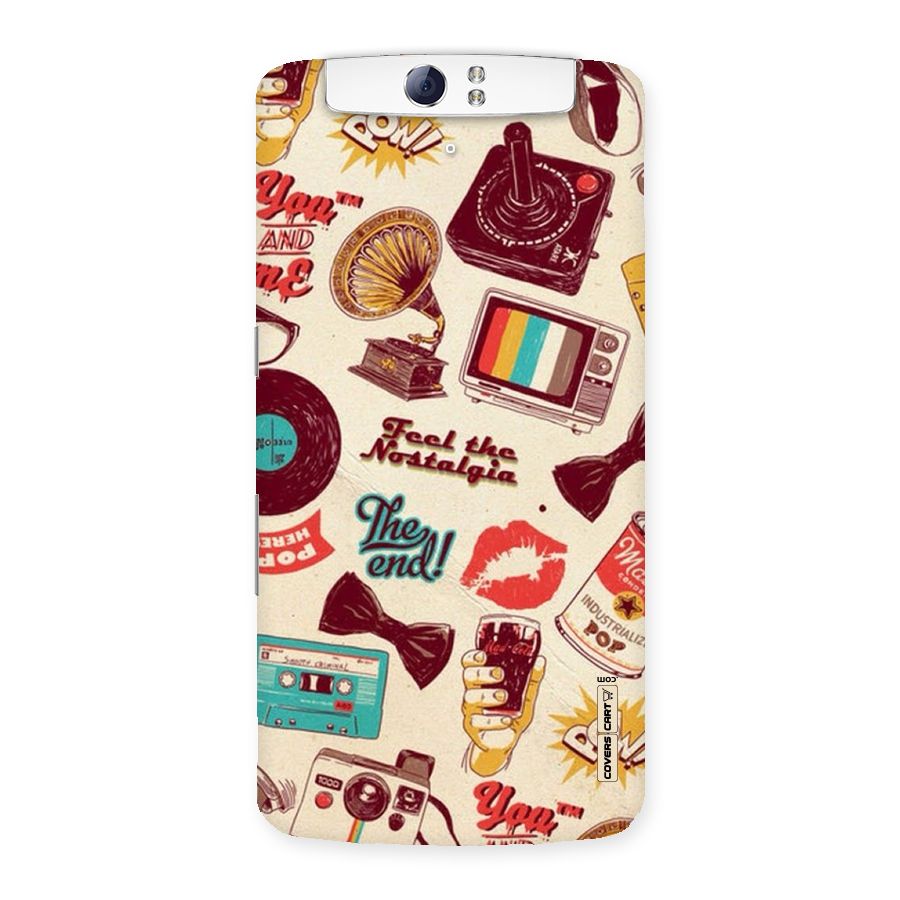 Feel The Nostalgia Back Case for Oppo N1