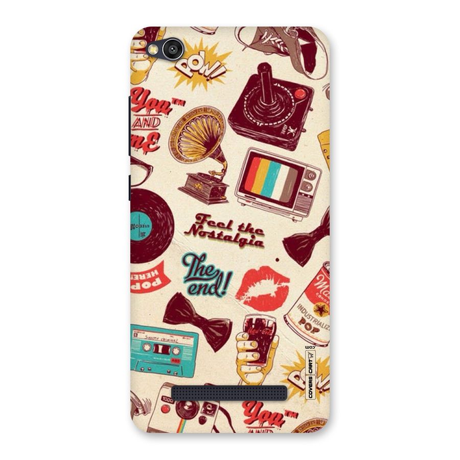 Feel The Nostalgia Back Case for Redmi 4A