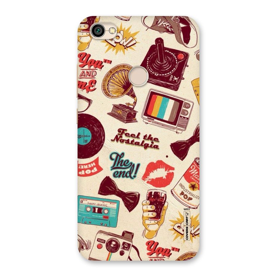 Feel The Nostalgia Back Case for Redmi Y1 2017