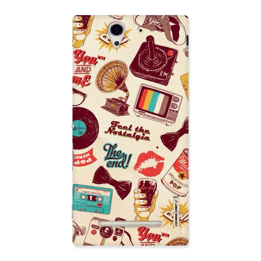 Feel The Nostalgia Back Case for Sony Xperia C3