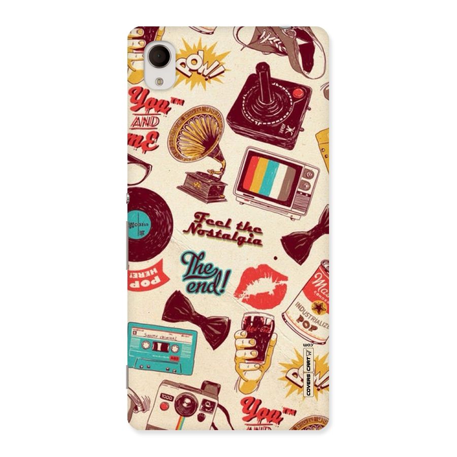 Feel The Nostalgia Back Case for Sony Xperia M4
