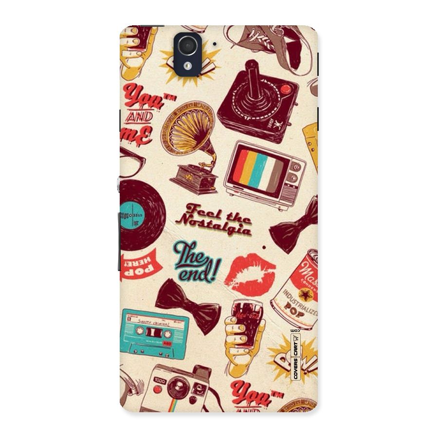 Feel The Nostalgia Back Case for Sony Xperia Z