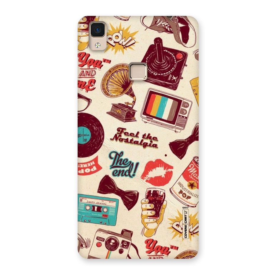 Feel The Nostalgia Back Case for V3 Max