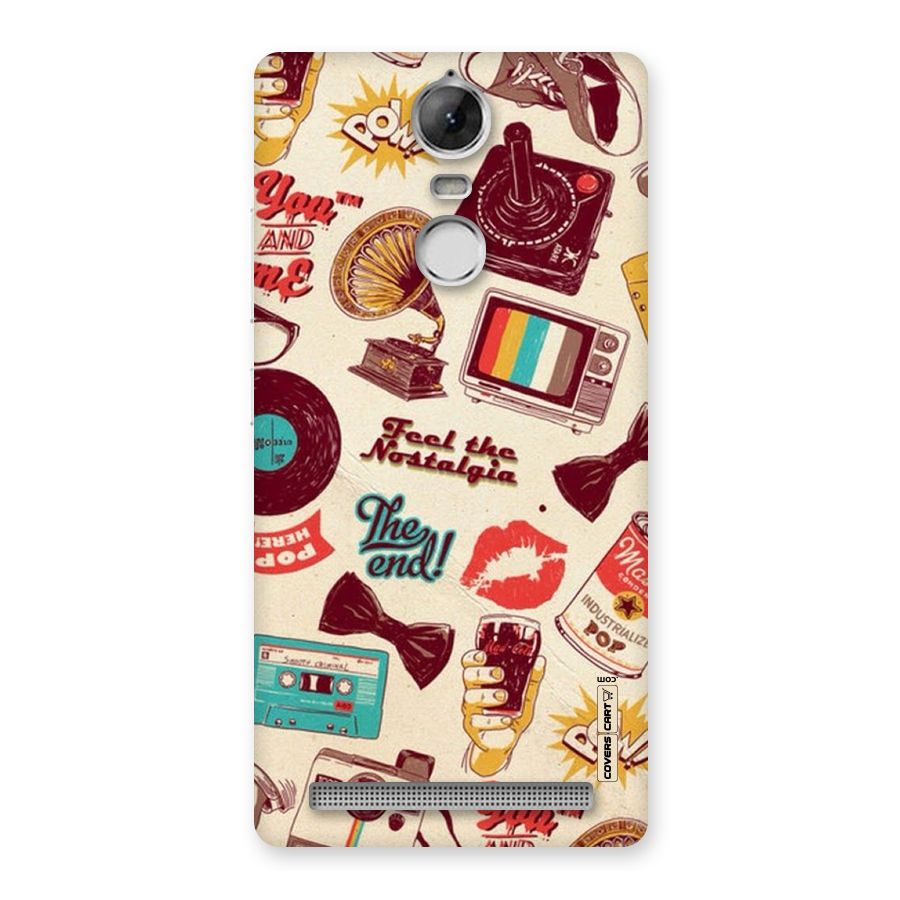 Feel The Nostalgia Back Case for Vibe K5 Note