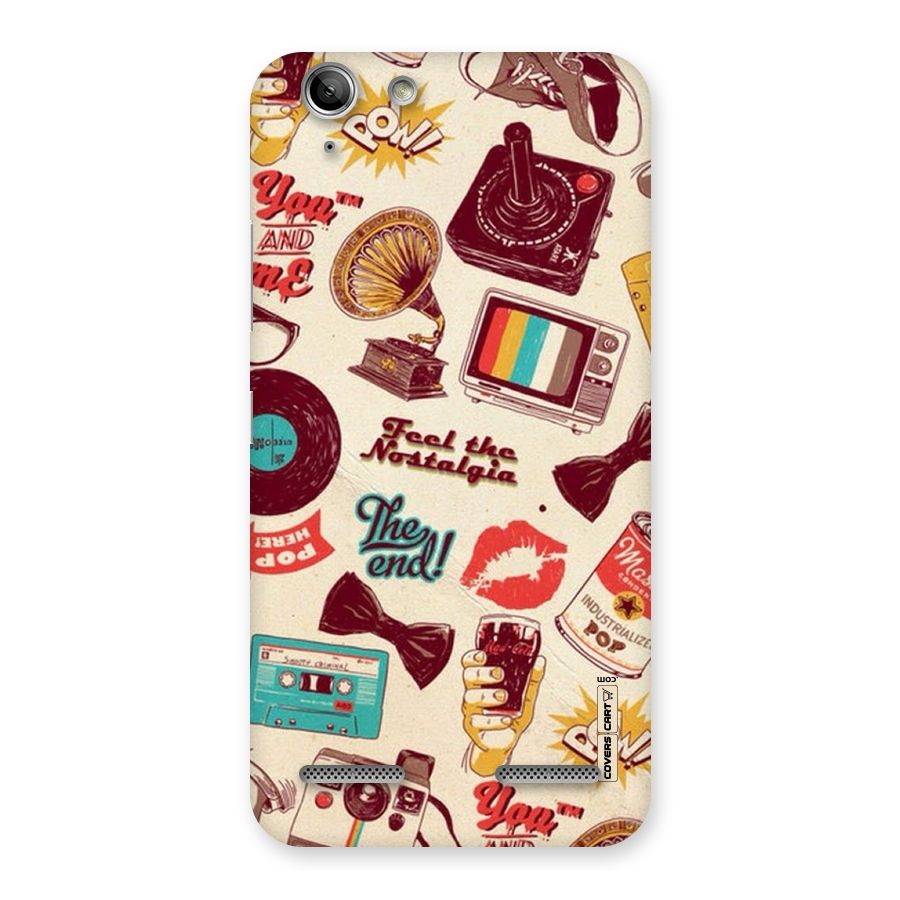 Feel The Nostalgia Back Case for Vibe K5 Plus