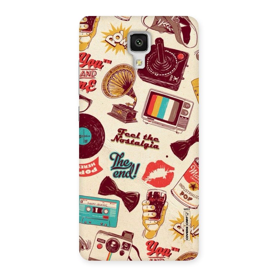Feel The Nostalgia Back Case for Xiaomi Mi 4