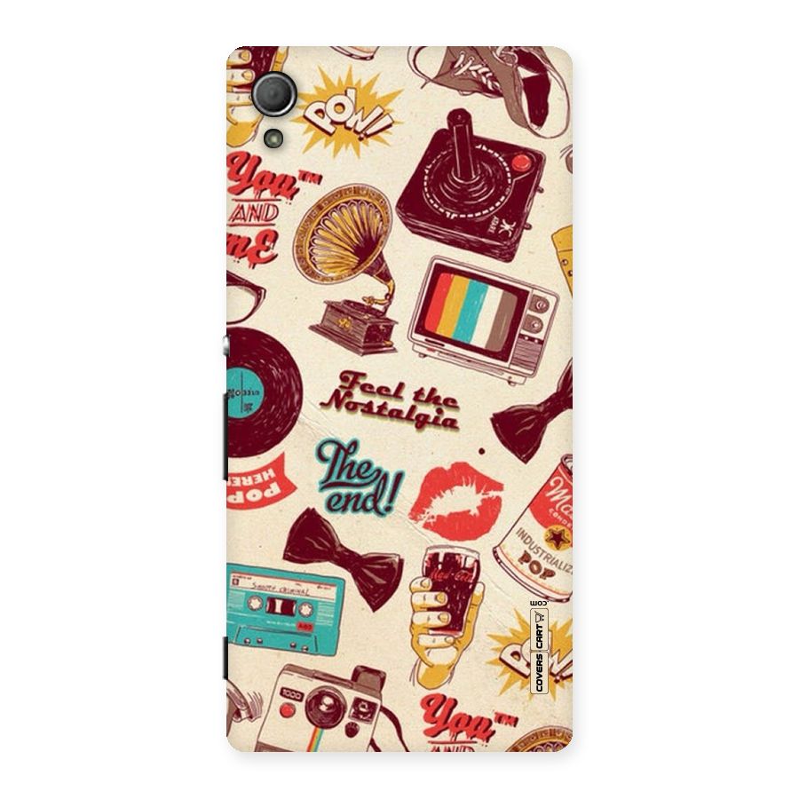 Feel The Nostalgia Back Case for Xperia Z4