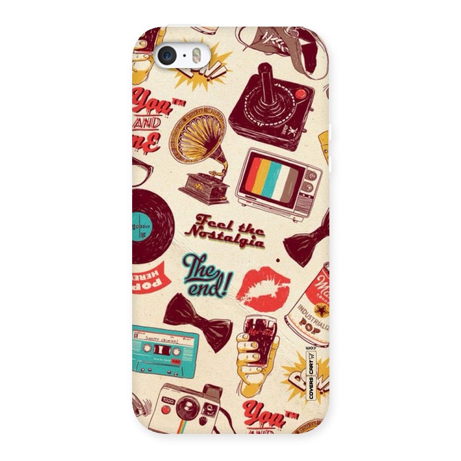 Feel The Nostalgia Back Case for iPhone SE