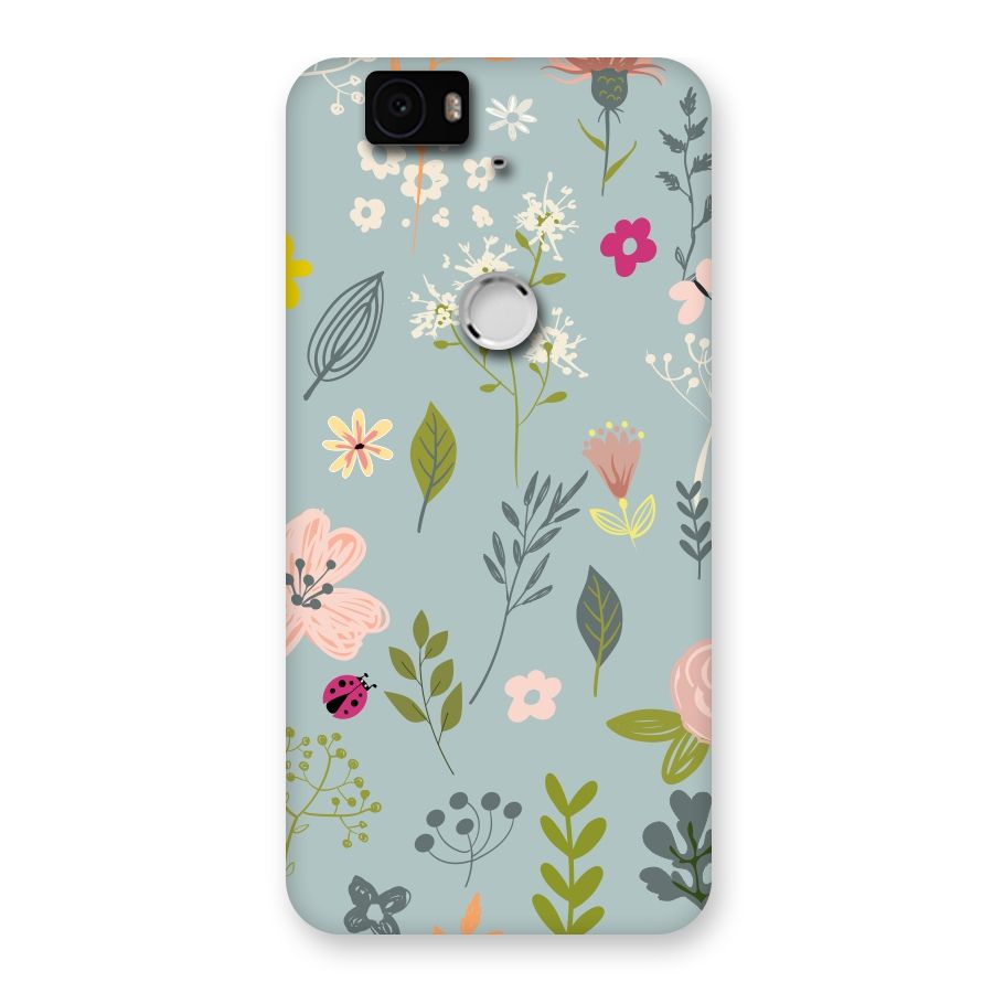 Flawless Flowers Back Case for Google Nexus-6P