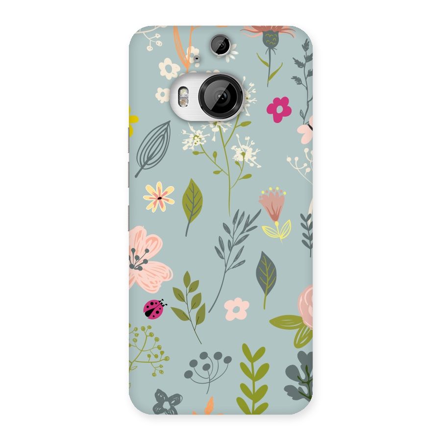 Flawless Flowers Back Case for HTC One M9 Plus