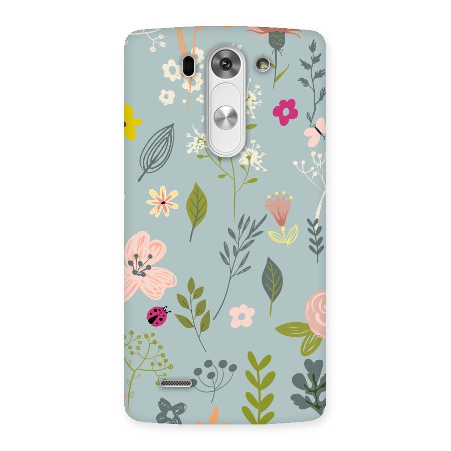 Flawless Flowers Back Case for LG G3 Mini
