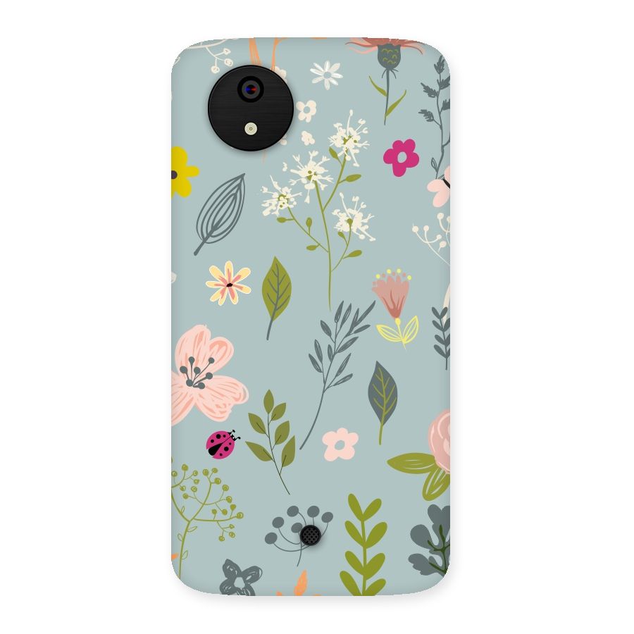 Flawless Flowers Back Case for Micromax Canvas A1