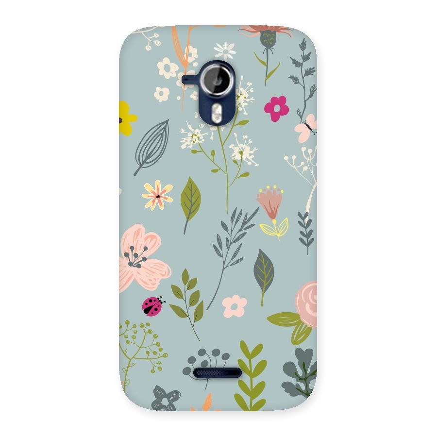 Flawless Flowers Back Case for Micromax Canvas Magnus A117