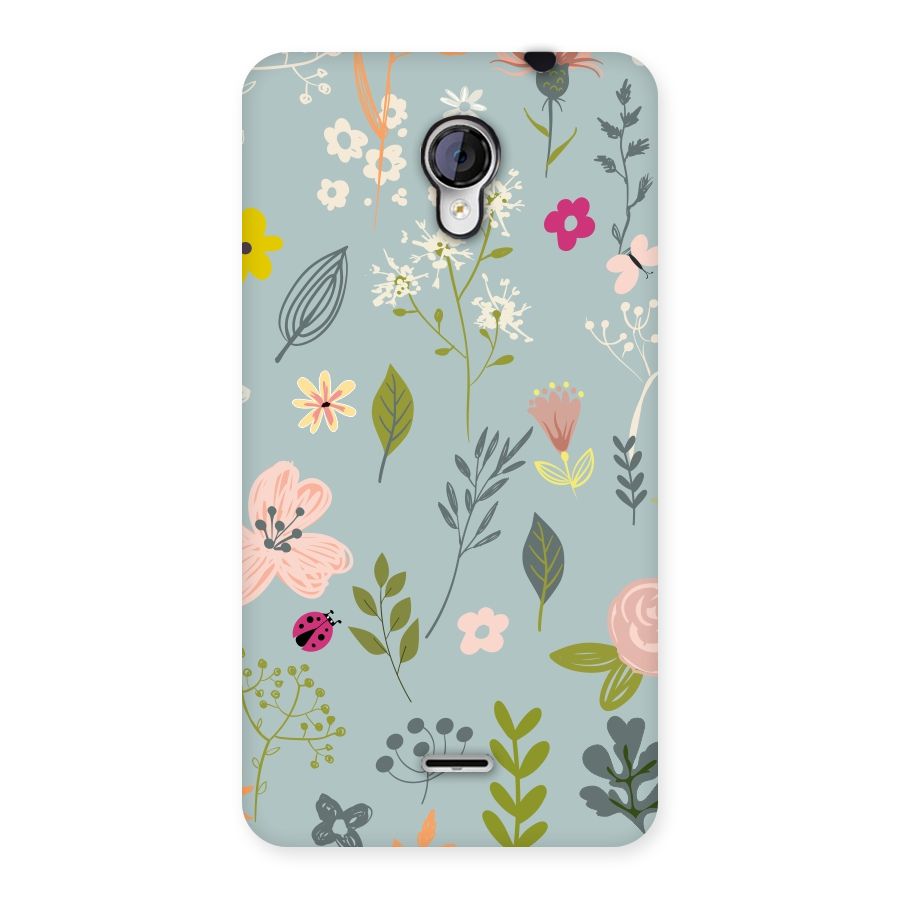 Flawless Flowers Back Case for Micromax Unite 2 A106