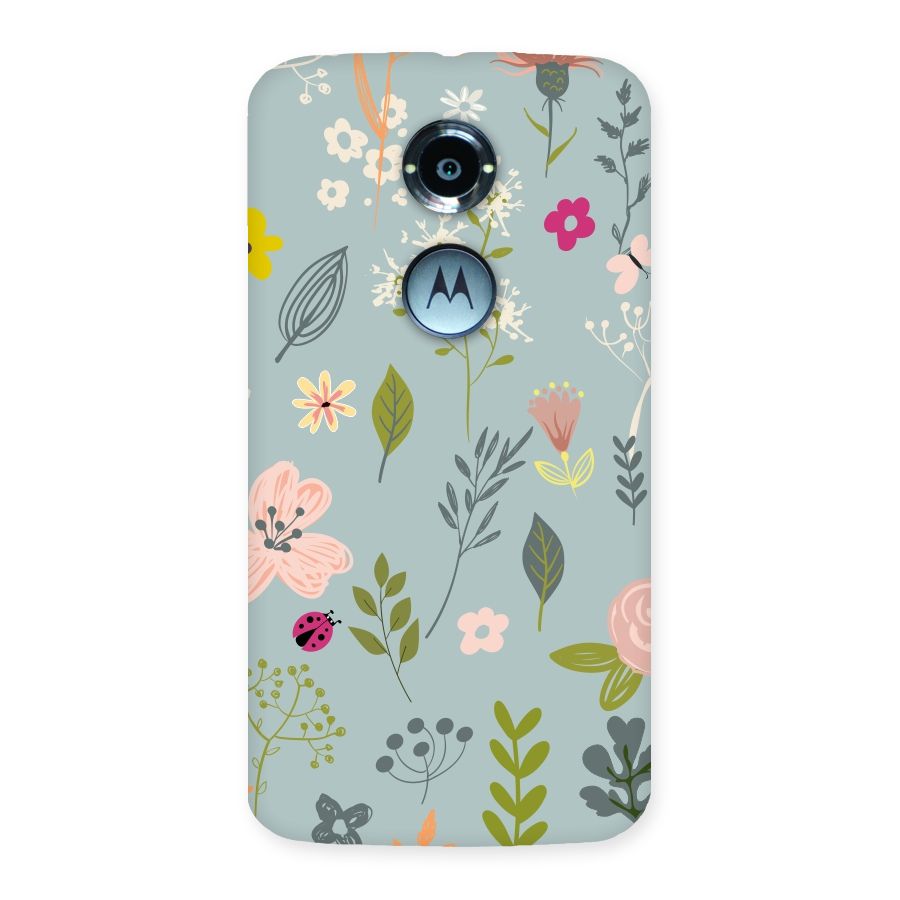Flawless Flowers Back Case for Moto X 2nd Gen