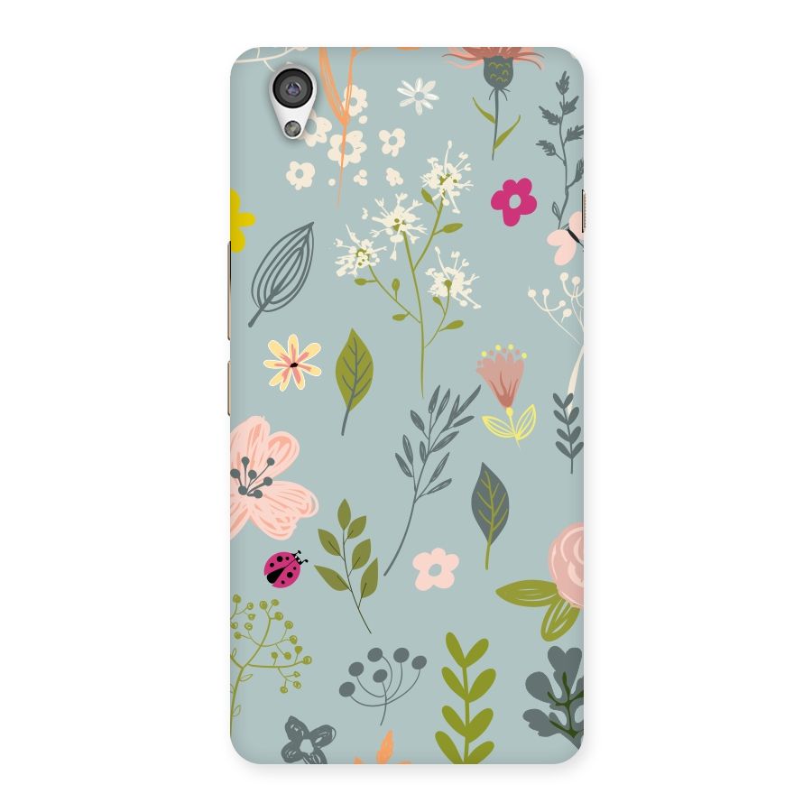 Flawless Flowers Back Case for OnePlus X