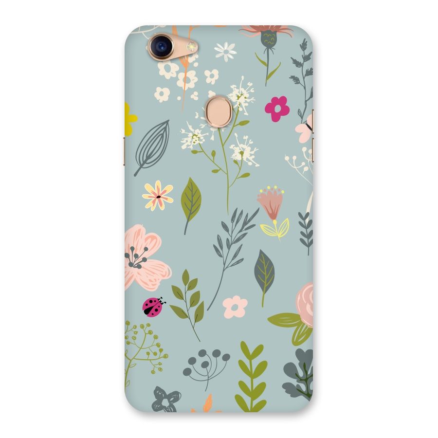 Flawless Flowers Back Case for Oppo F5