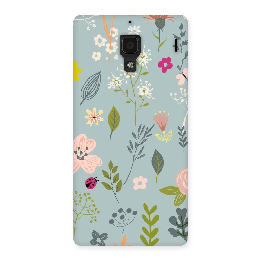 Flawless Flowers Back Case for Redmi 1S