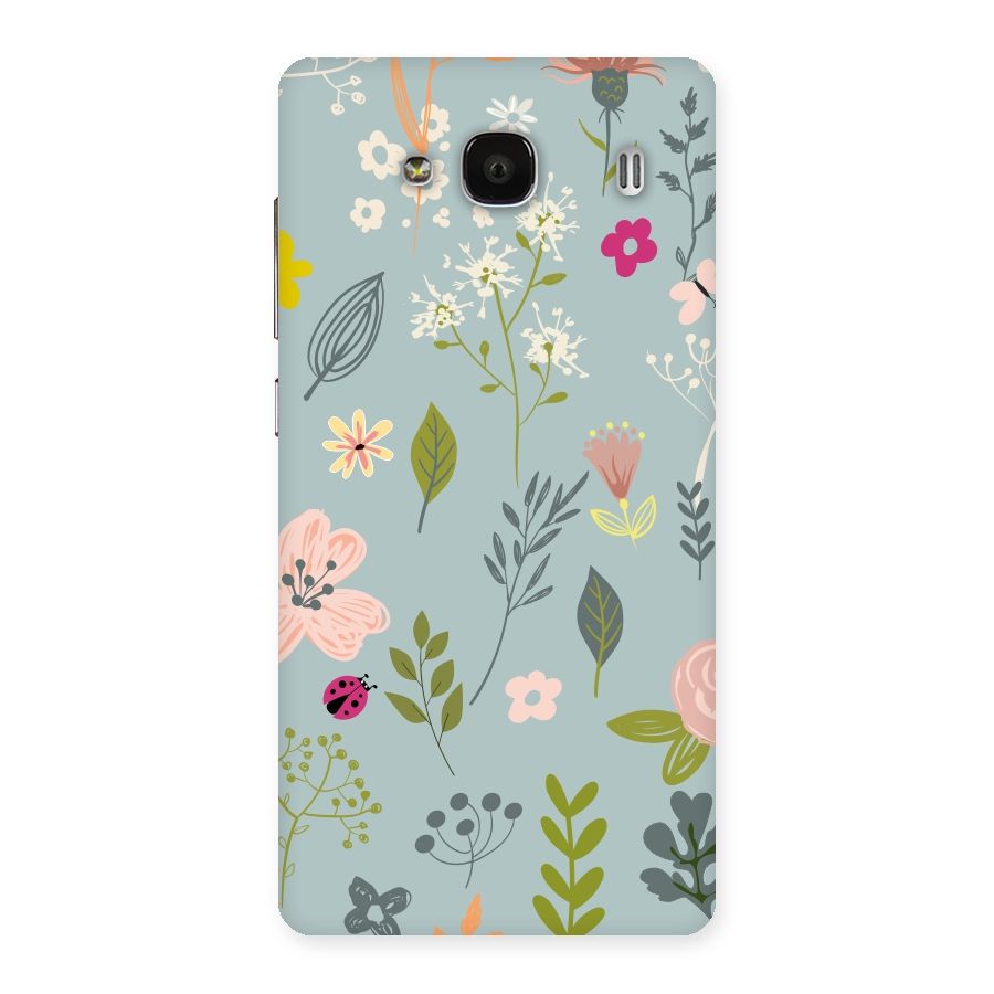 Flawless Flowers Back Case for Redmi 2s