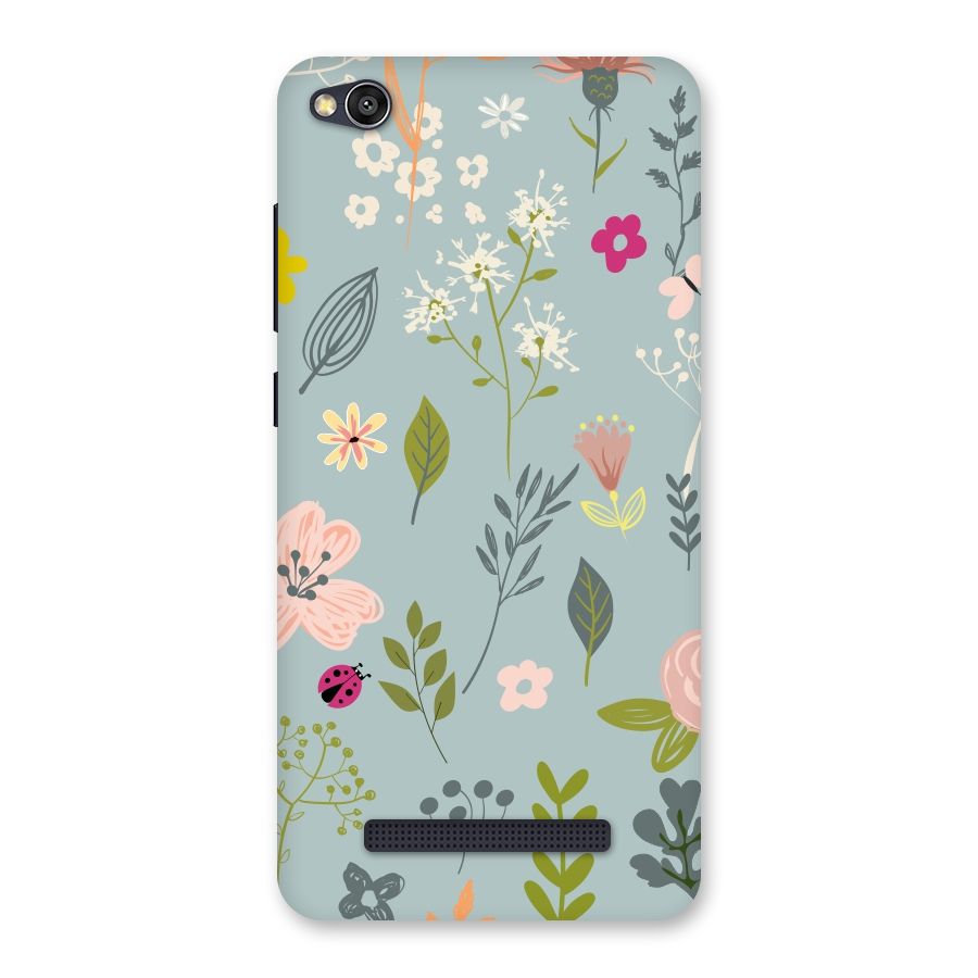Flawless Flowers Back Case for Redmi 4A
