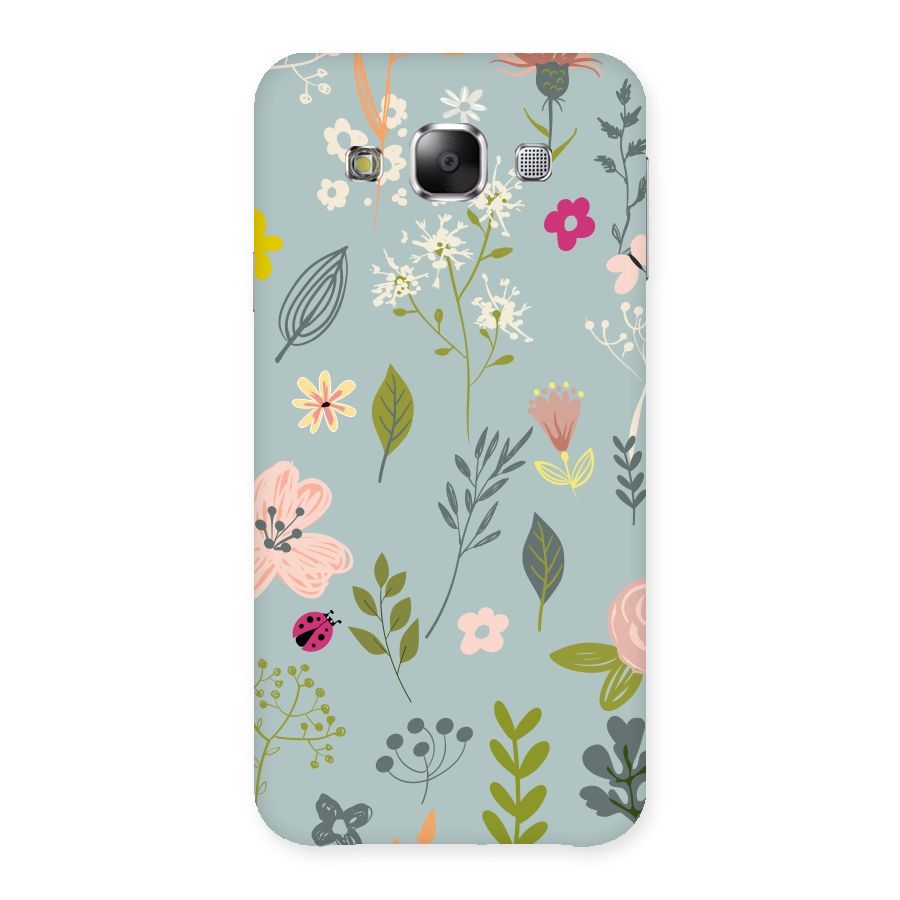 Flawless Flowers Back Case for Samsung Galaxy E5