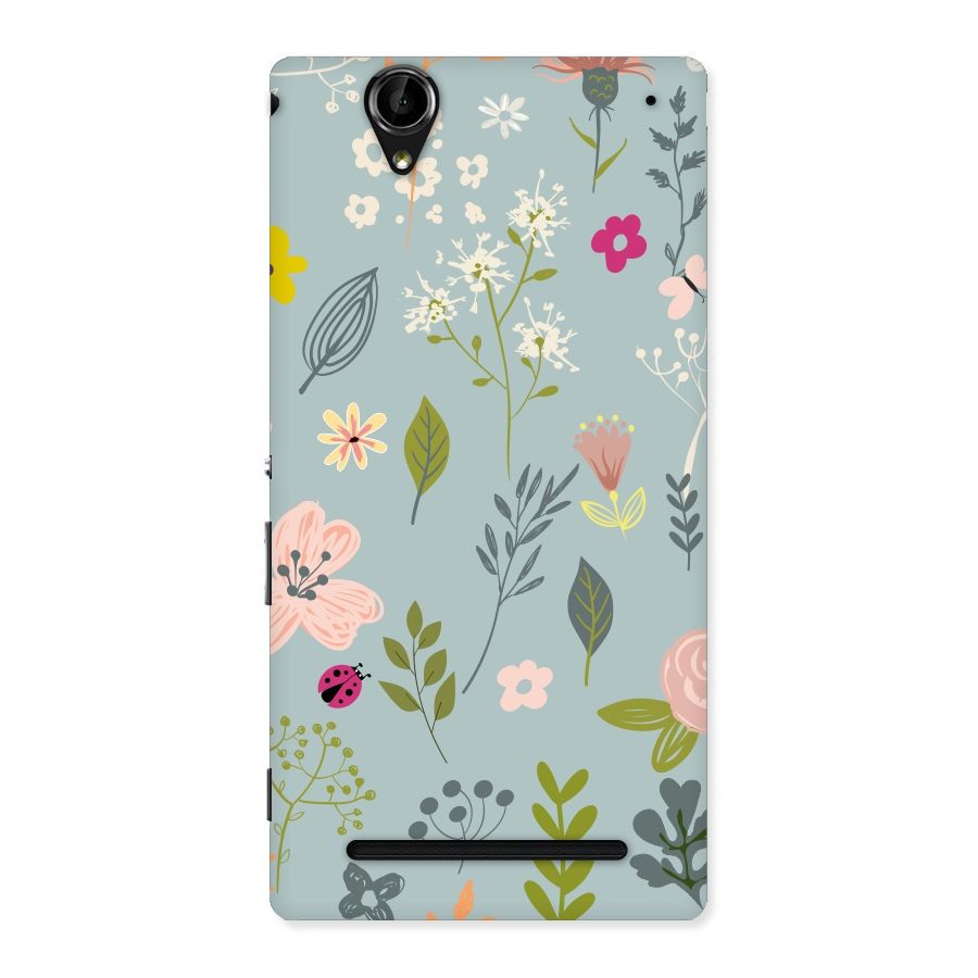 Flawless Flowers Back Case for Sony Xperia T2