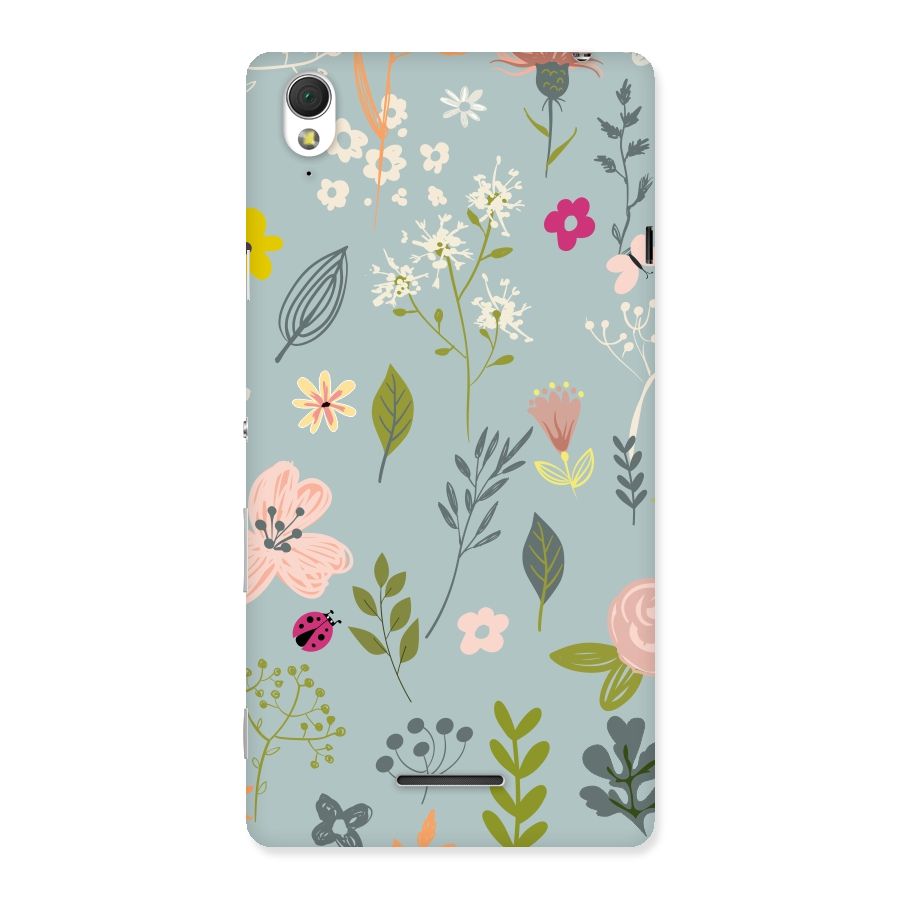 Flawless Flowers Back Case for Sony Xperia T3