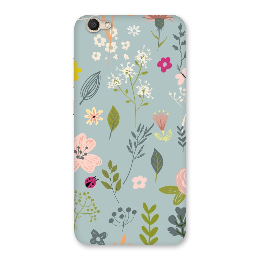 Flawless Flowers Back Case for Vivo V5