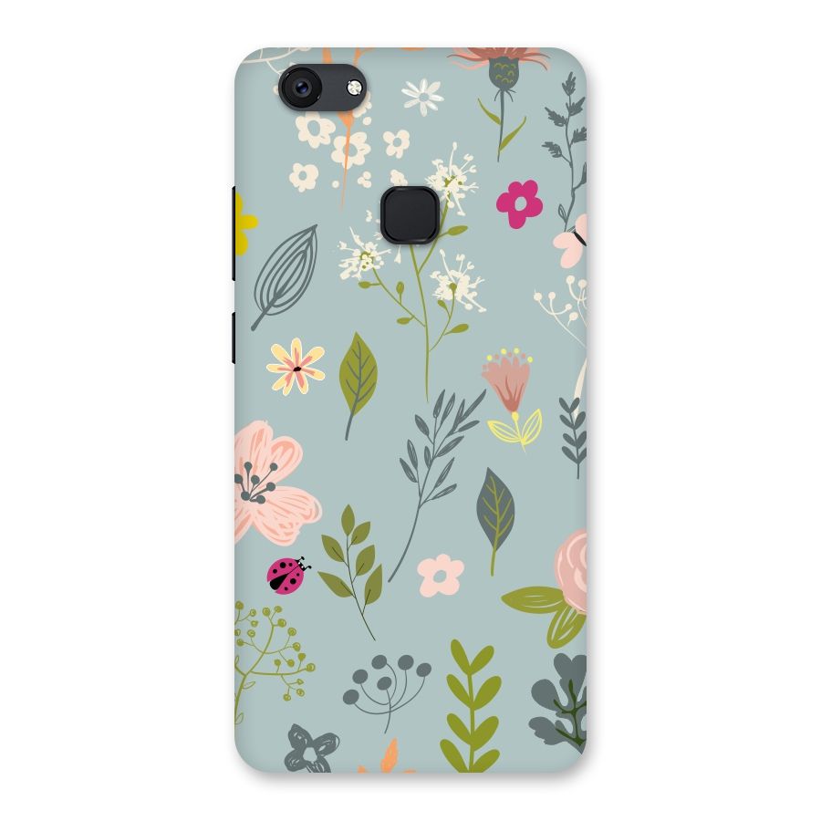 Flawless Flowers Back Case for Vivo V7 Plus