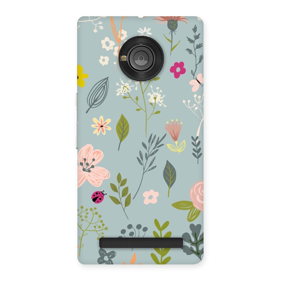 Flawless Flowers Back Case for Yu Yuphoria