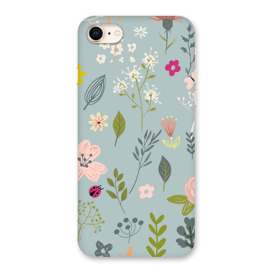 Flawless Flowers Back Case for iPhone 8