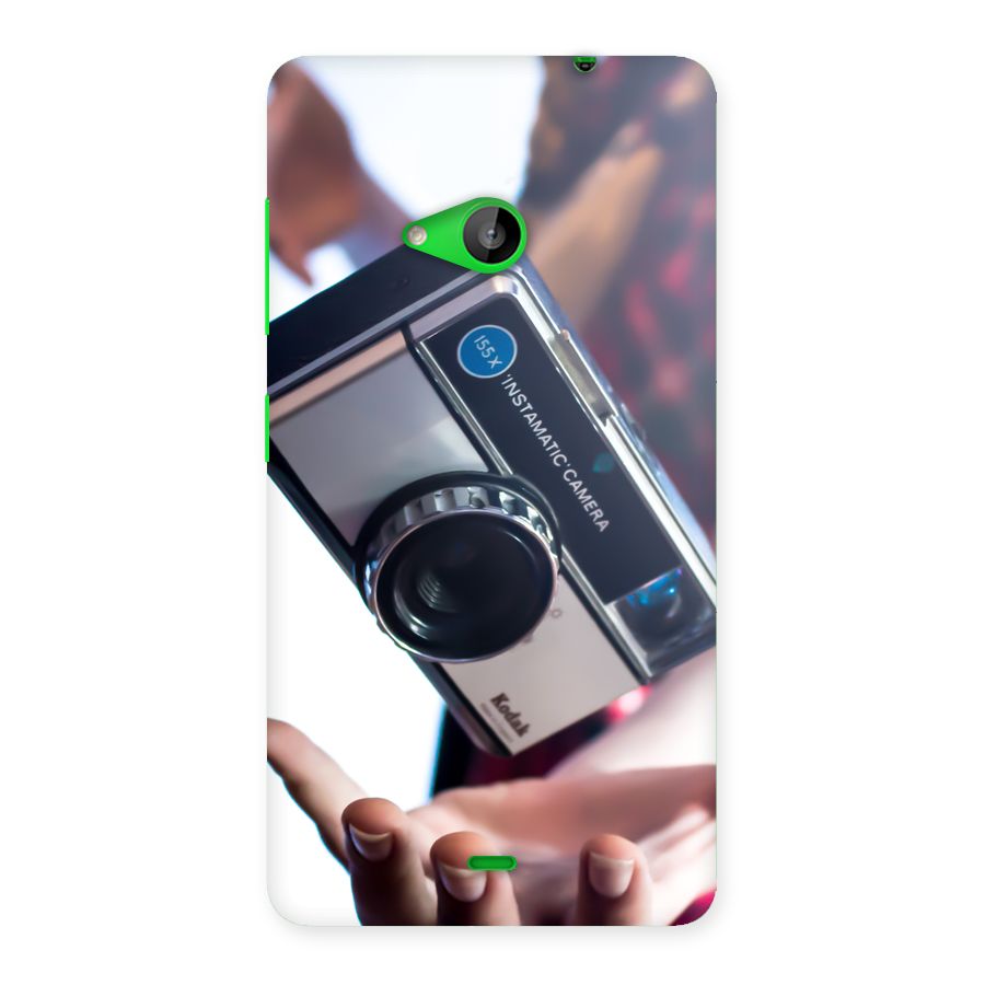 Floating Camera Back Case for Lumia 535