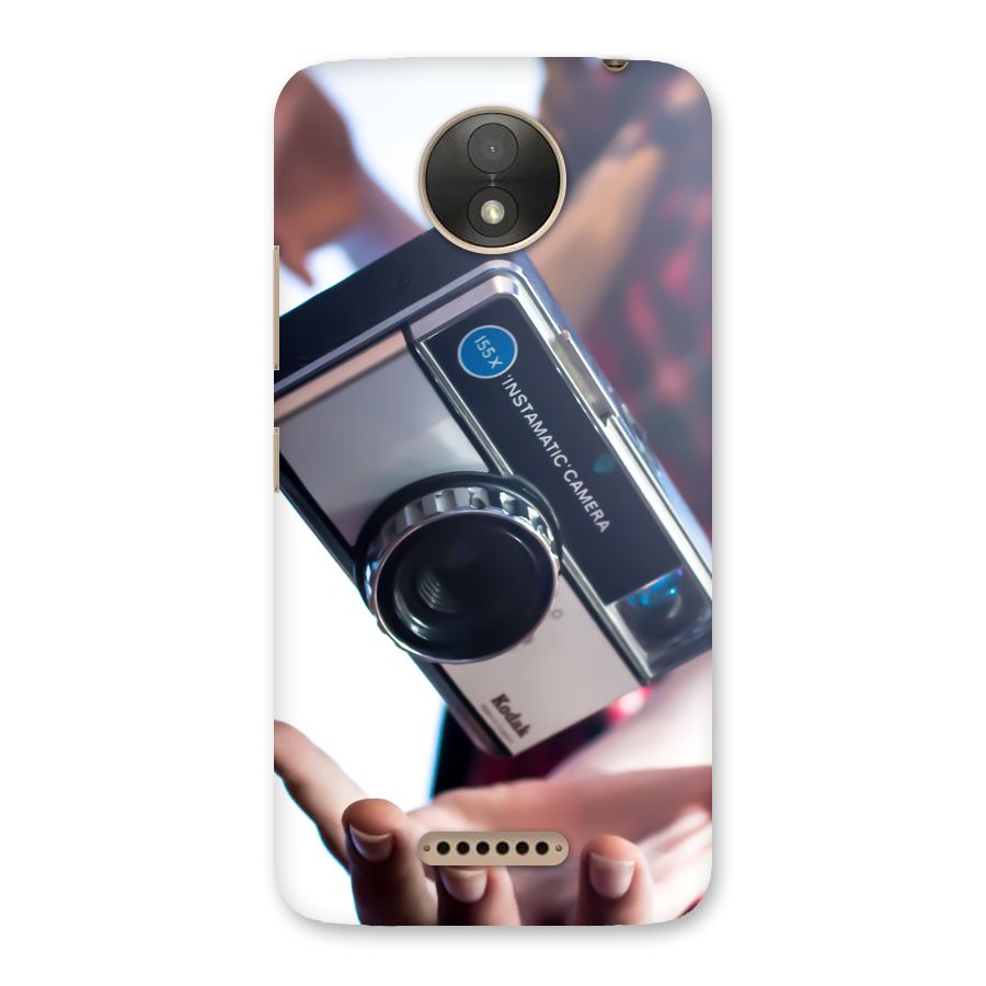 Floating Camera Back Case for Moto C Plus