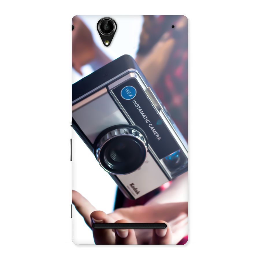 Floating Camera Back Case for Sony Xperia T2