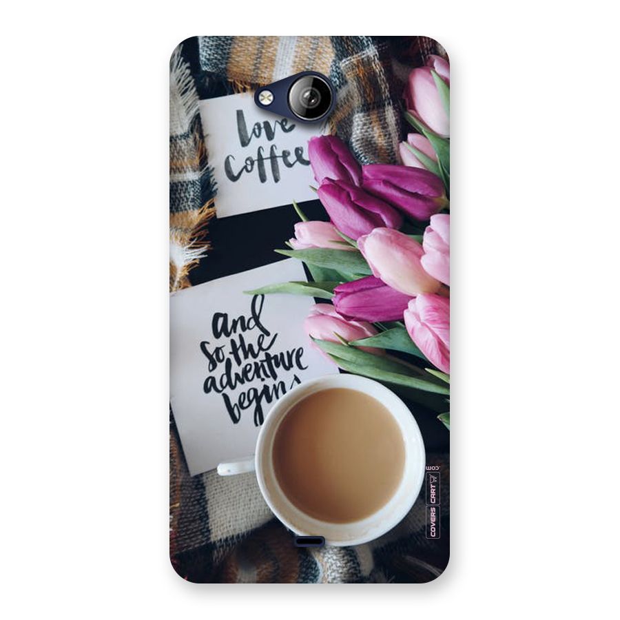 Floral Adventure Back Case for Canvas Play Q355