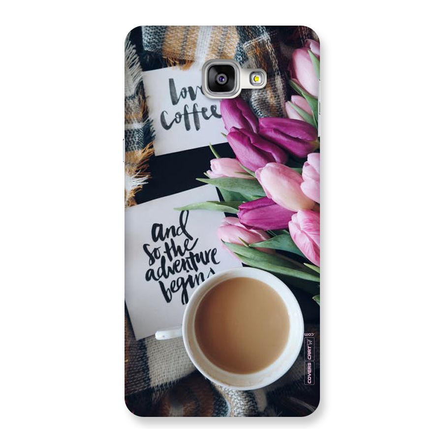 Floral Adventure Back Case for Galaxy A9