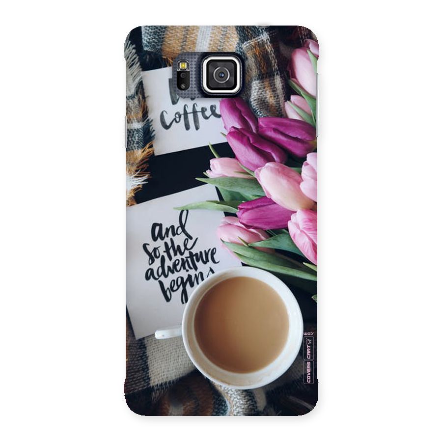 Floral Adventure Back Case for Galaxy Alpha