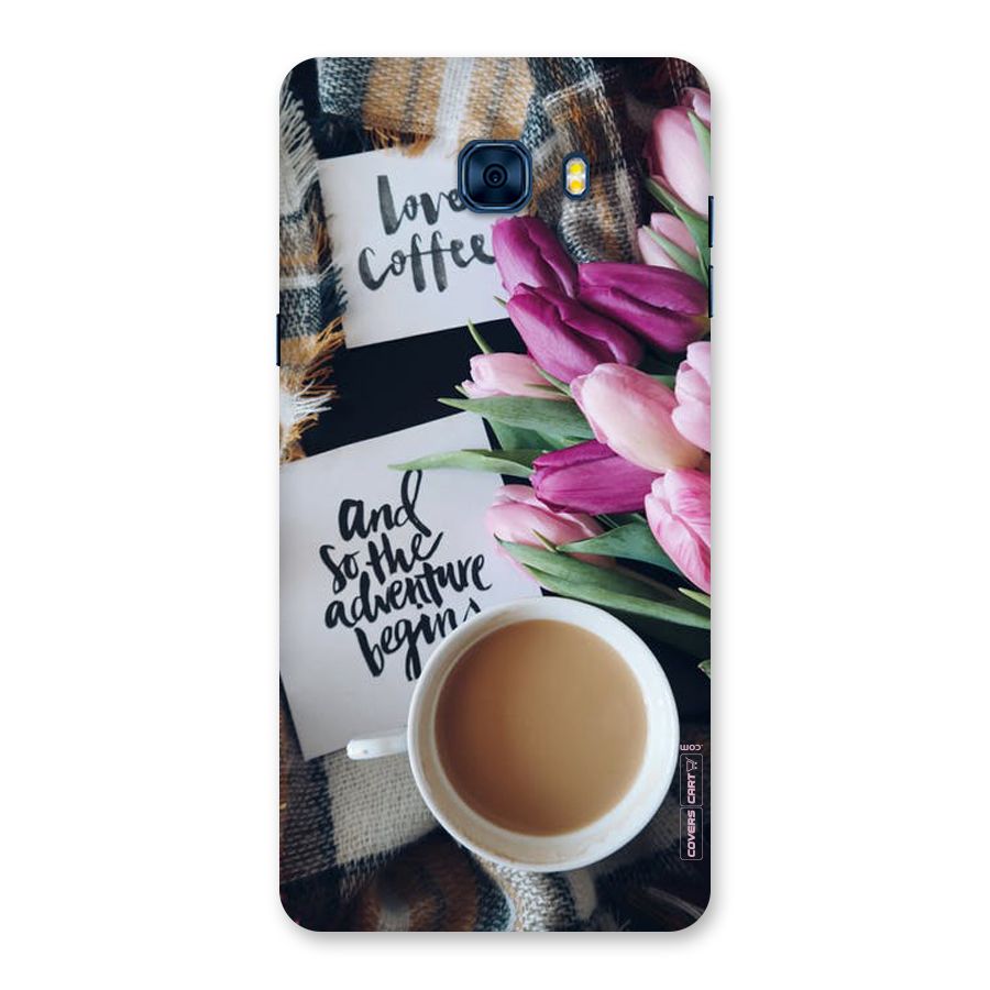 Floral Adventure Back Case for Galaxy C7 Pro