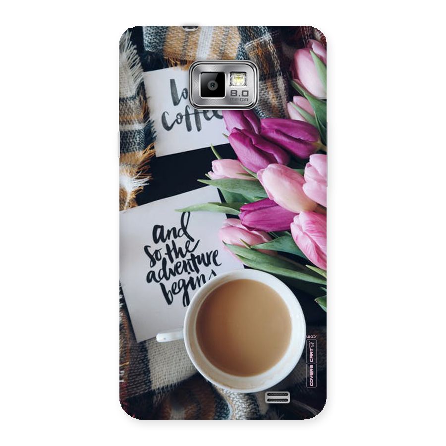 Floral Adventure Back Case for Galaxy S2