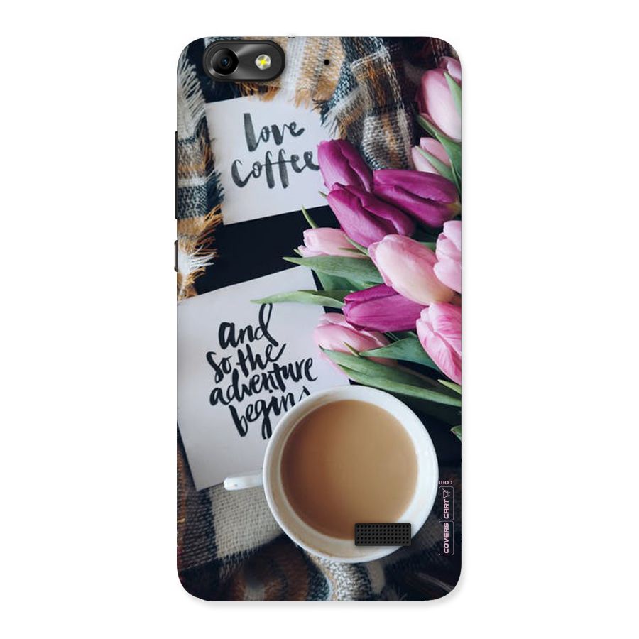Floral Adventure Back Case for Honor 4C