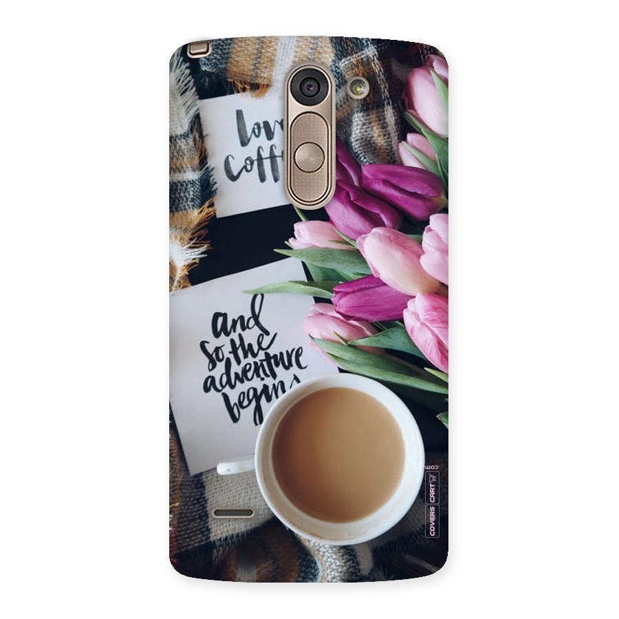 Floral Adventure Back Case for LG G3 Stylus